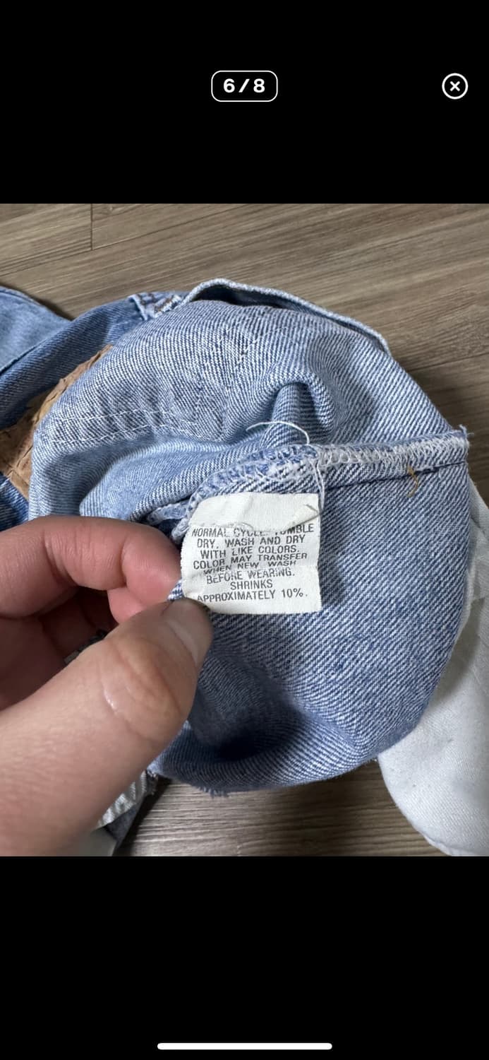 80s usa 리바이스 501데님팬츠 상품이미지6