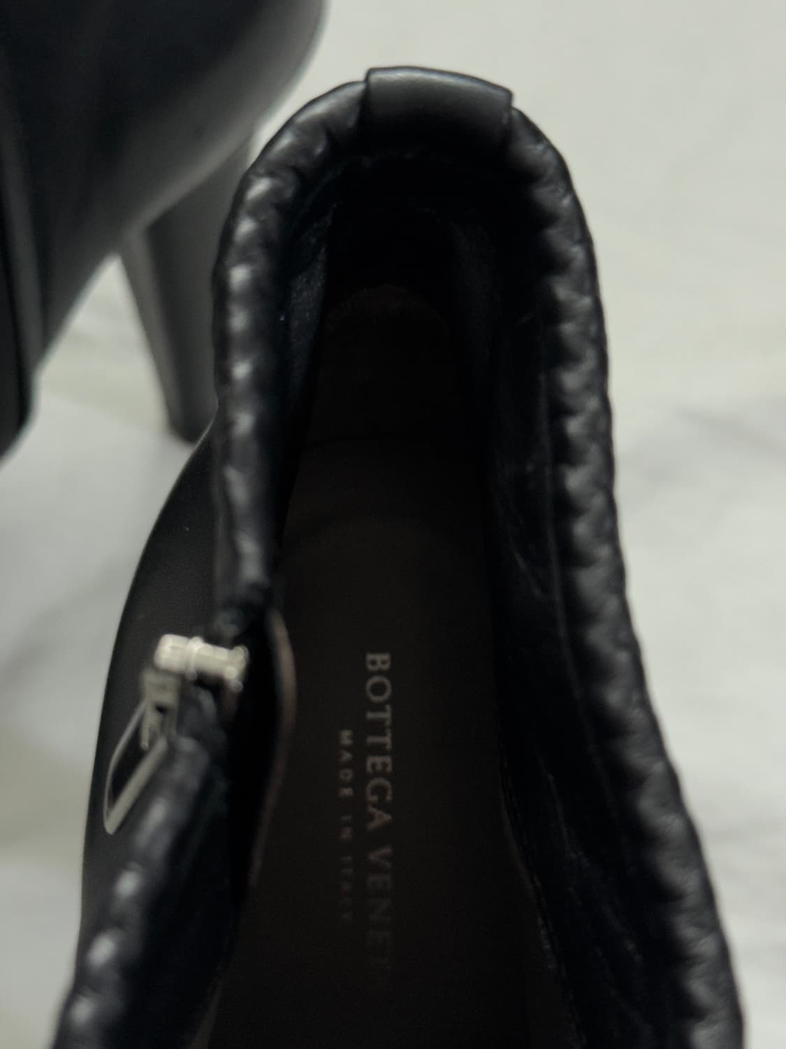 보테가 베네타 램스킨 사이드지퍼 앵클부츠 상품이미지3