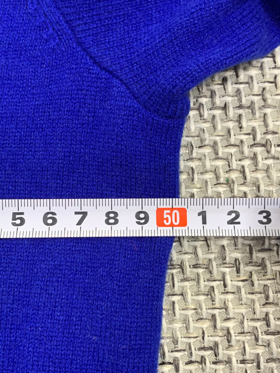 폴로 랄프로렌 브이넥 니트 블루 S 상품이미지7