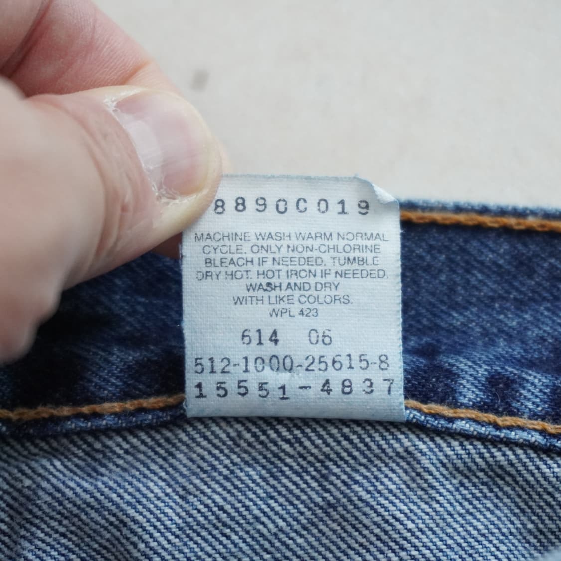 90s MADE IN USA 리바이스 550 빈티지 데님 3 상품이미지5