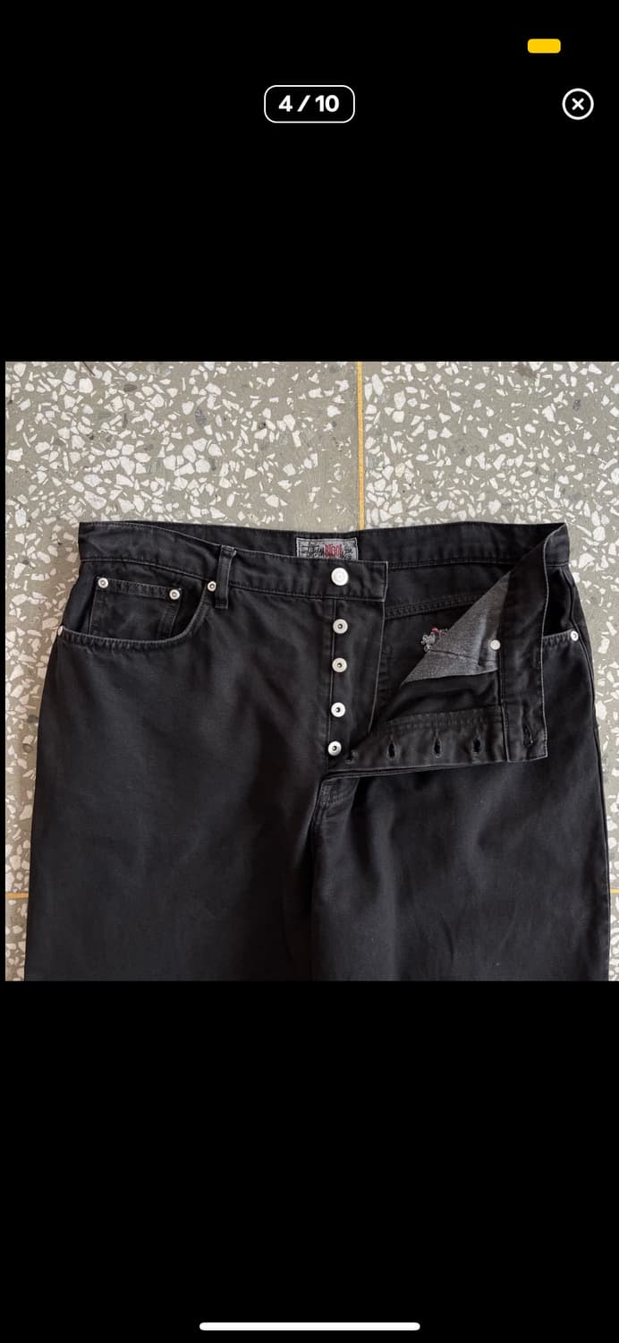 스투시 big ol jean 블랙 상품이미지4