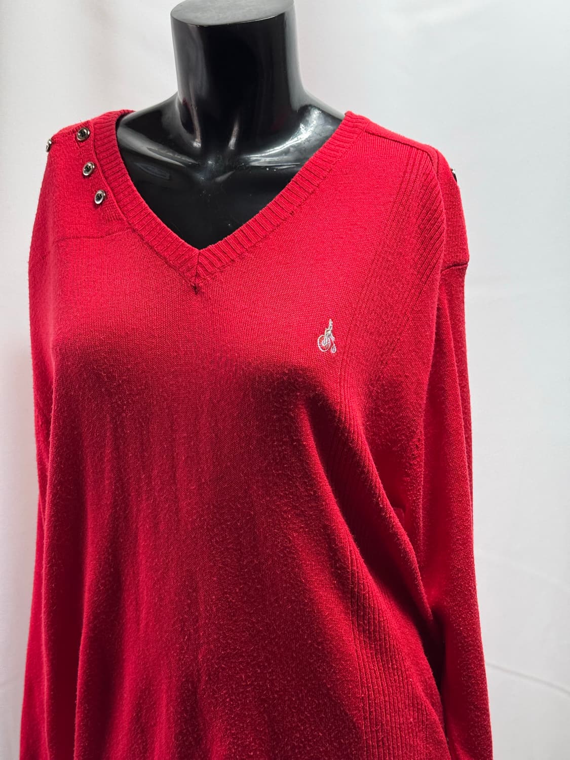 bean pole / 빈폴 버튼 브이넥 니트 상품이미지2