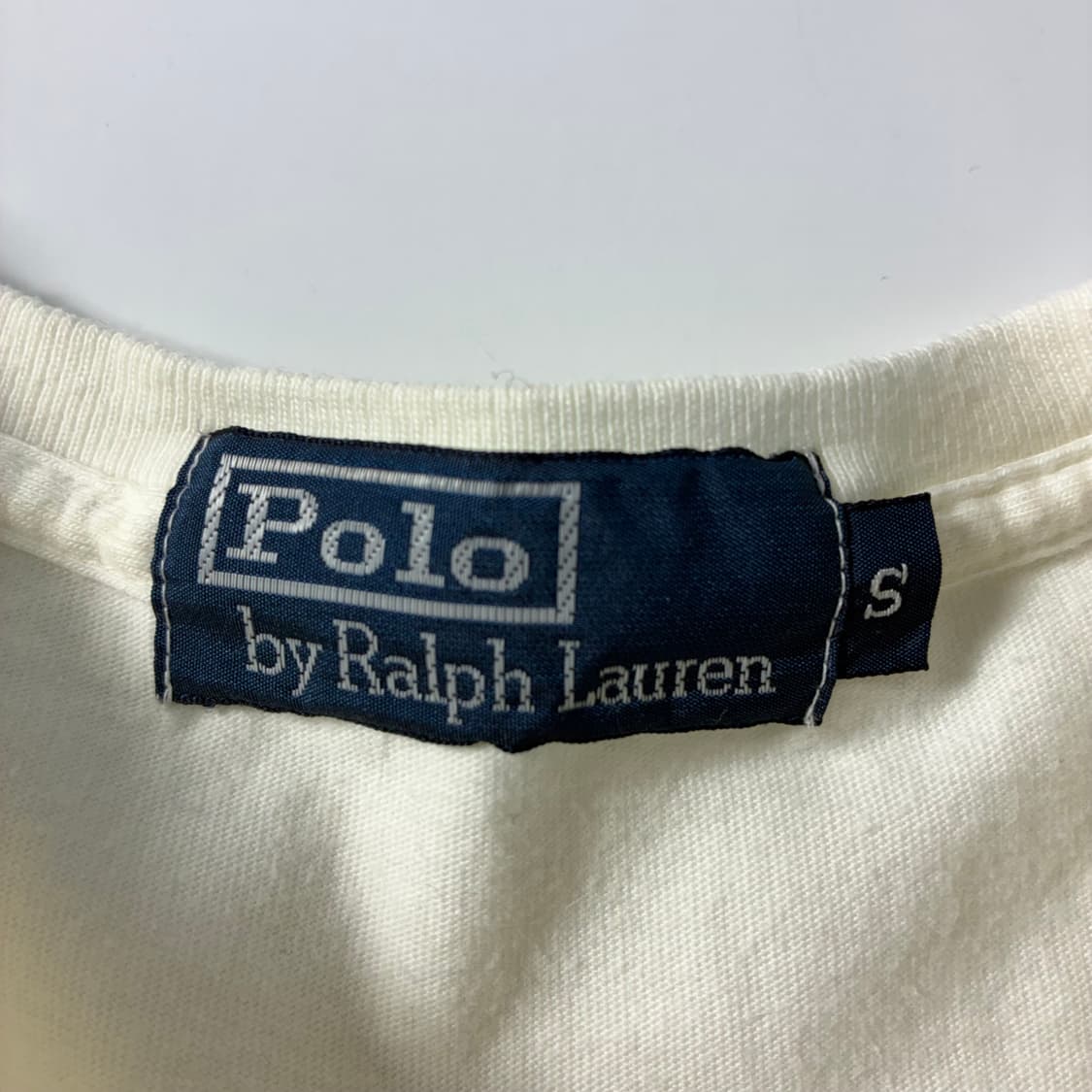 Polo  폴로 랄프로렌 스펠아웃 페인팅 화이트 반팔 티셔츠  상품이미지5