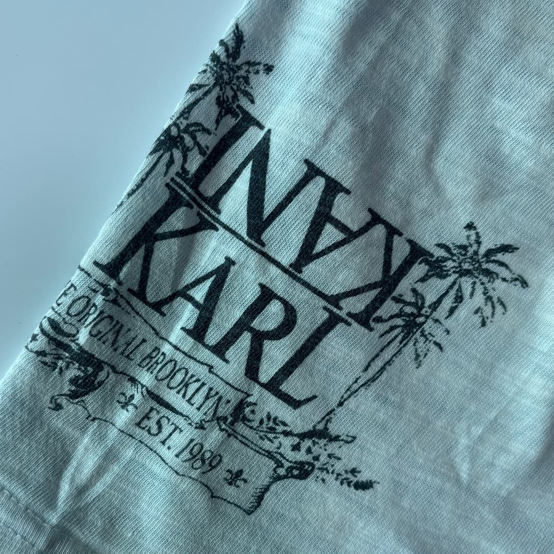 칼카니(Karl Kani) 브이넥 슬러브 티셔츠 상품이미지5