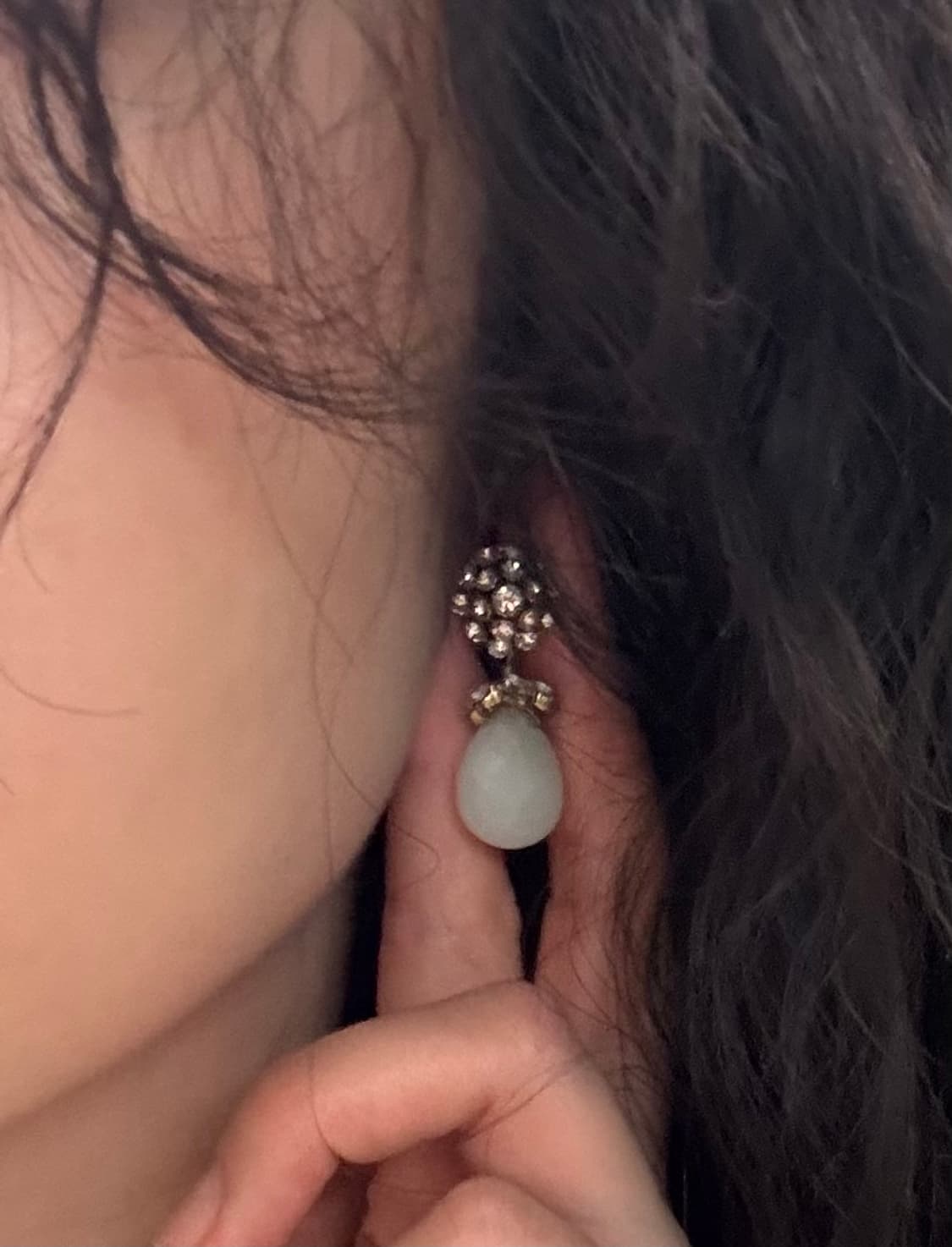 니콜밀러 (미국 백화점 브랜드) 지르코니아 원석 귀걸이 이어링 토리버치 상품이미지5