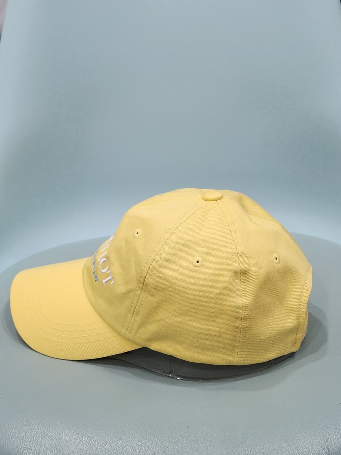 케이스얼랏 CASE A LOT 옐로우 볼캡 모자 프리사이즈 상품이미지3