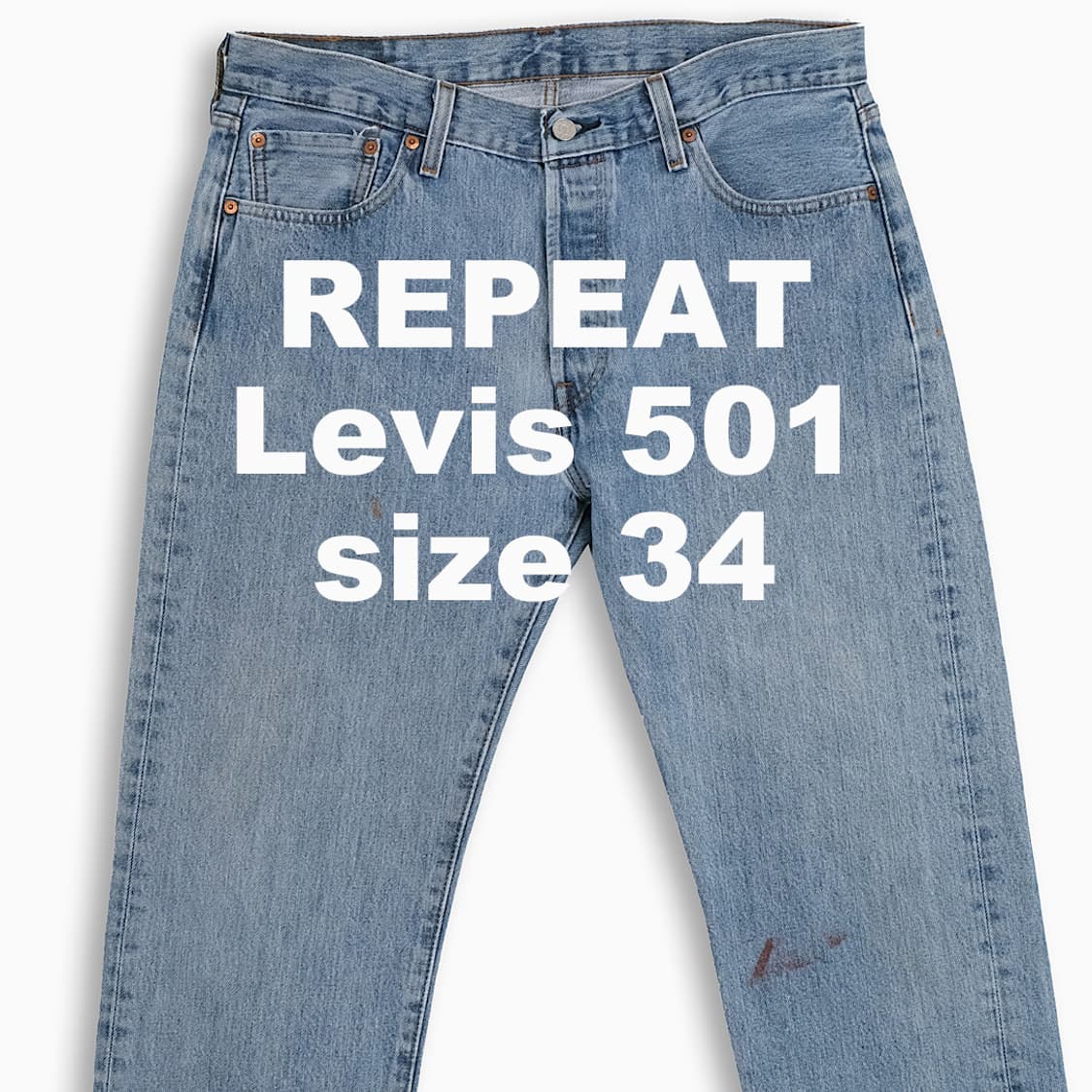 빈티지 리바이스 501 중청 34 인치 LV50134573 상품이미지1