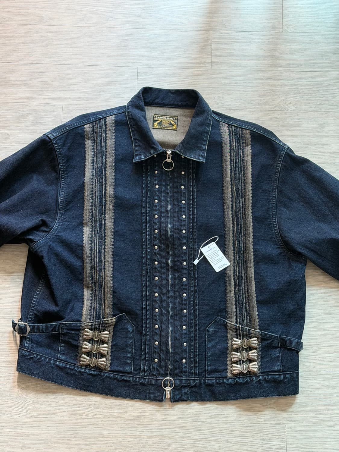 캐피탈 12oz 야가수리 자카드데님  상품이미지1