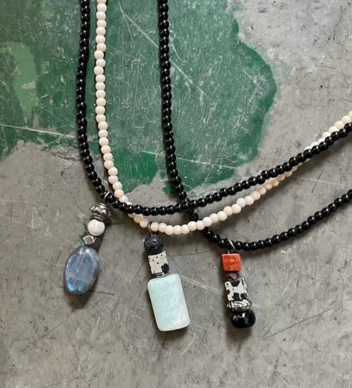 베고니아 핸드메이드 목걸이 상품이미지1