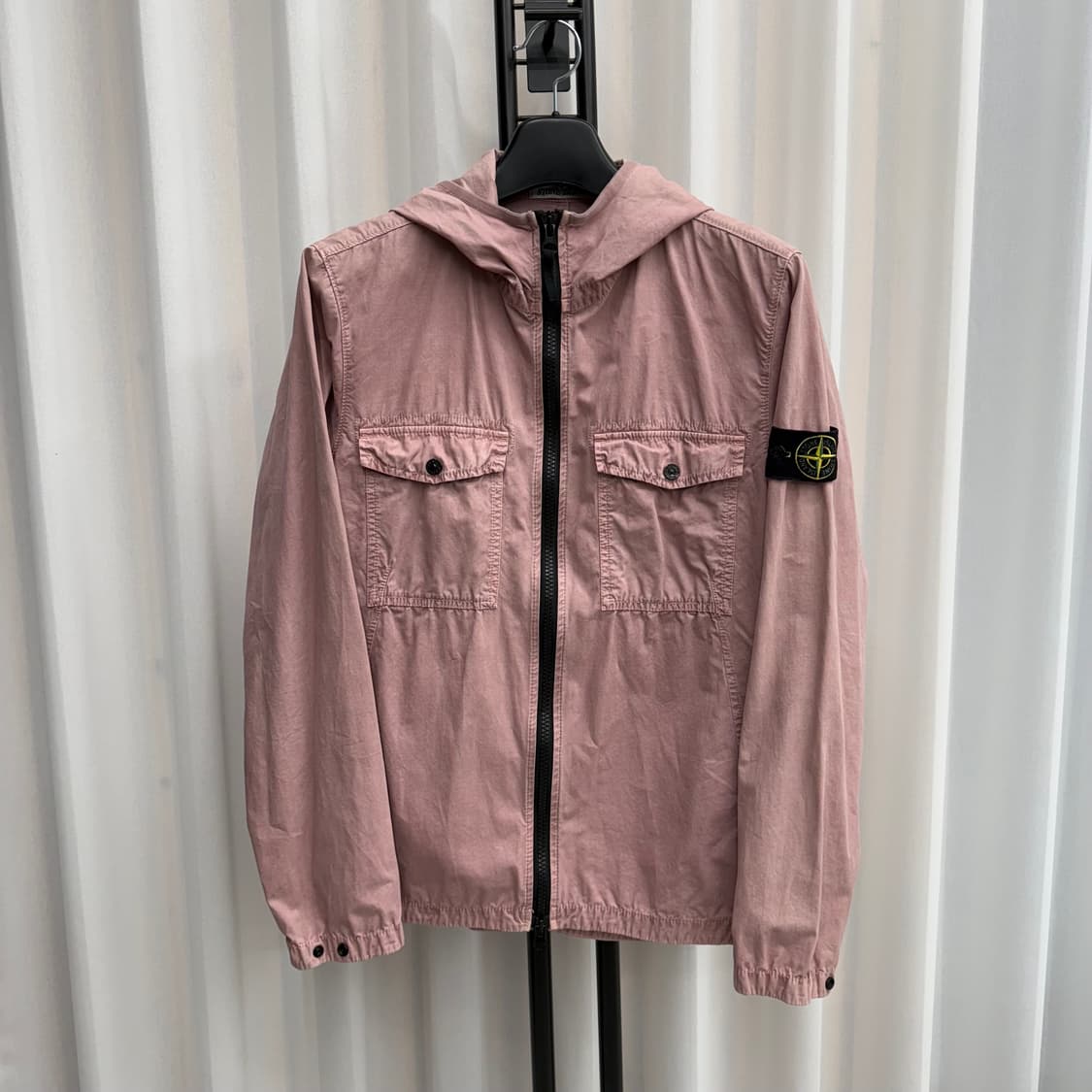 [백화점판/L] 스톤아일랜드 후드 오버셔츠 자켓 상품이미지1