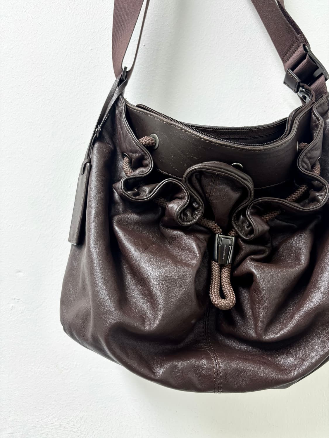 “Vintage” Y2K Brown Leather Bag 상품이미지5