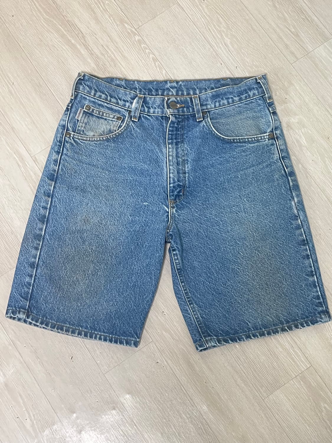 칼하트 데님 반바지 32사이즈 상품이미지2