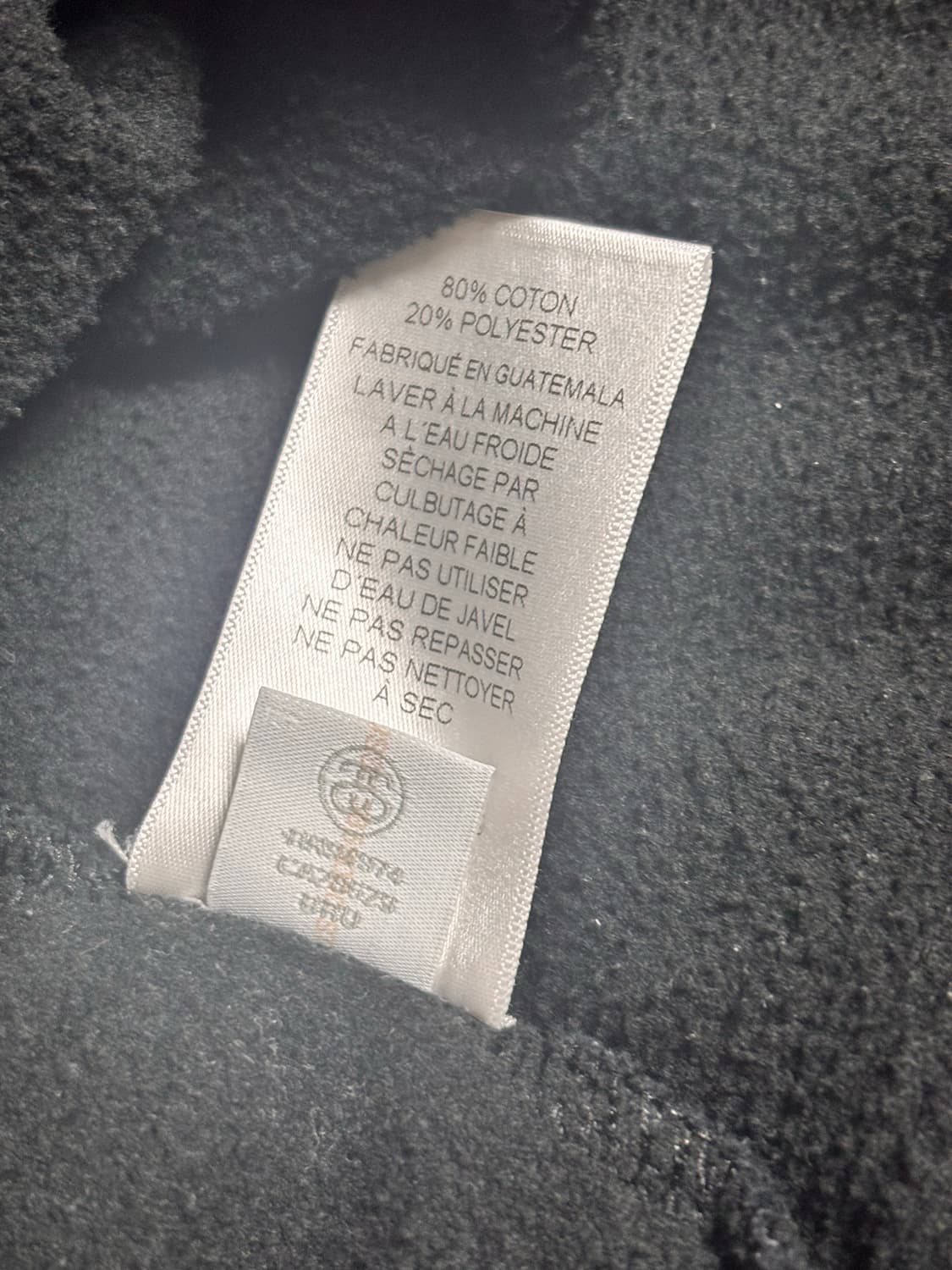 [L] 정품 스투시 베이직 로고 후드집업 블랙 상품이미지7