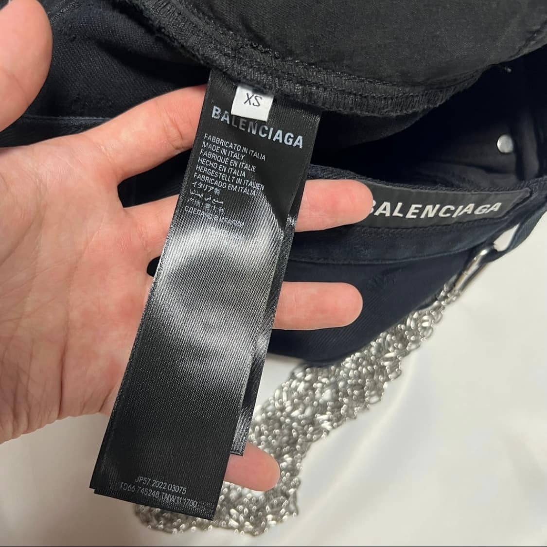 [XS] 발렌시아가 슈퍼 디스트로이드 데님 상품이미지7