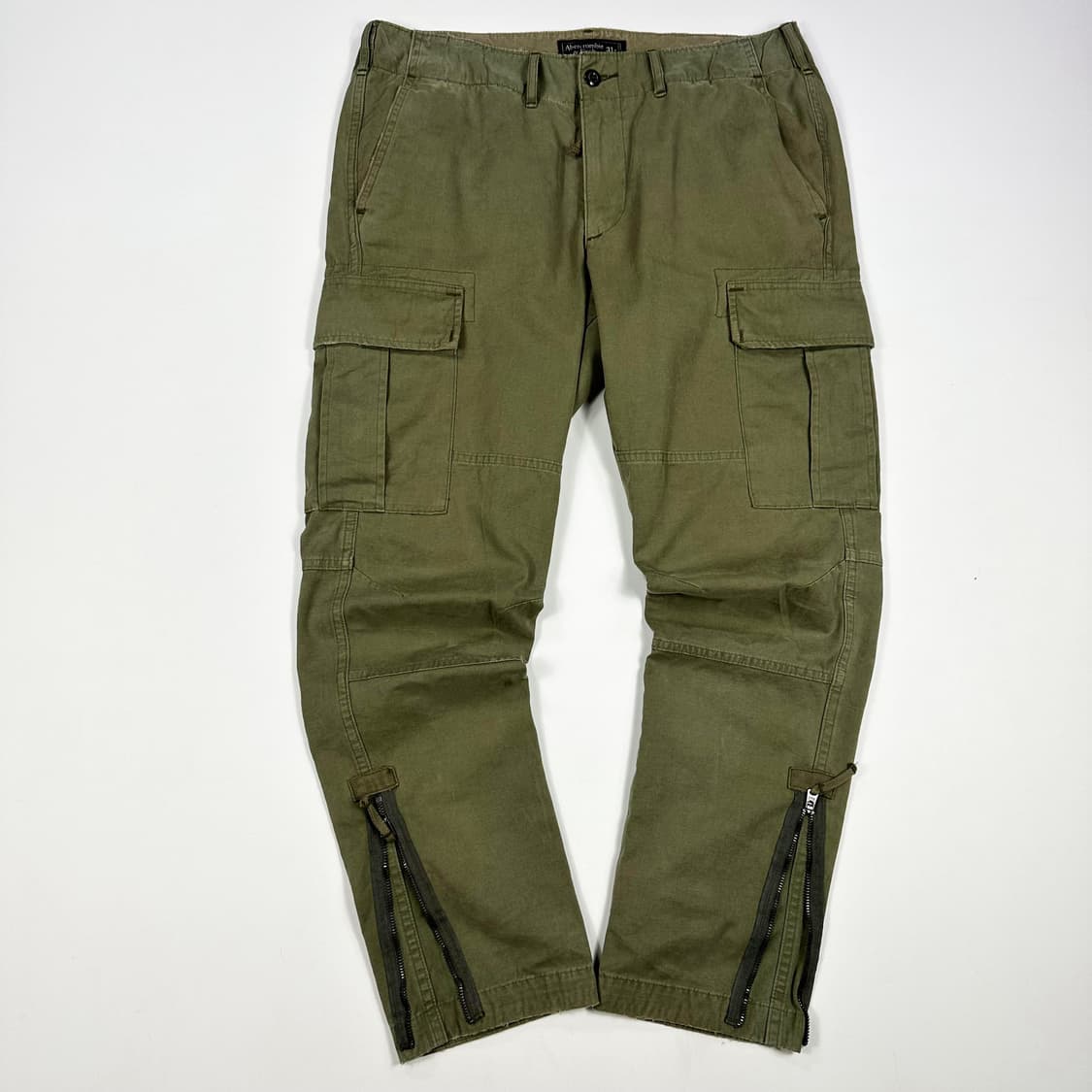 아베크롬비 뉴욕 피치 카키 올리브 카고팬츠 (31인치) 상품이미지3
