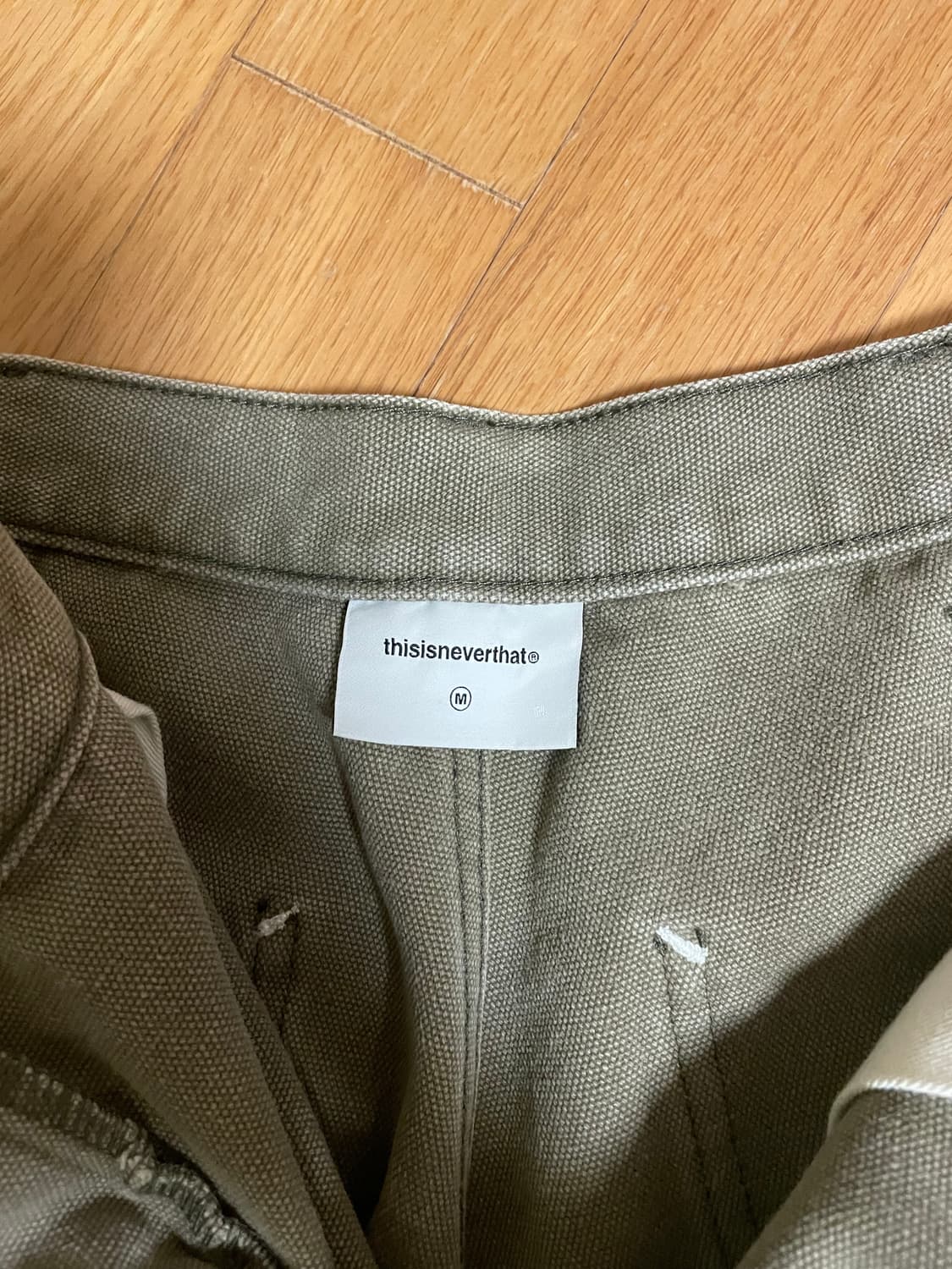 디스이즈네버댓 카펜터 쇼츠 올리브 m 상품이미지3