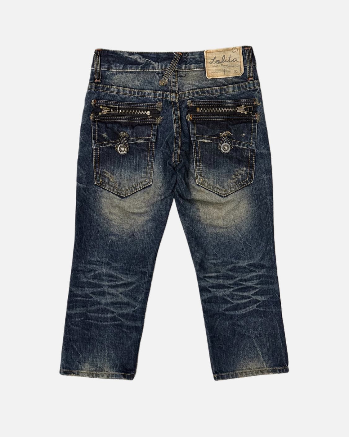 LOLITA JEANS low-rise pocket capri jean 상품이미지5
