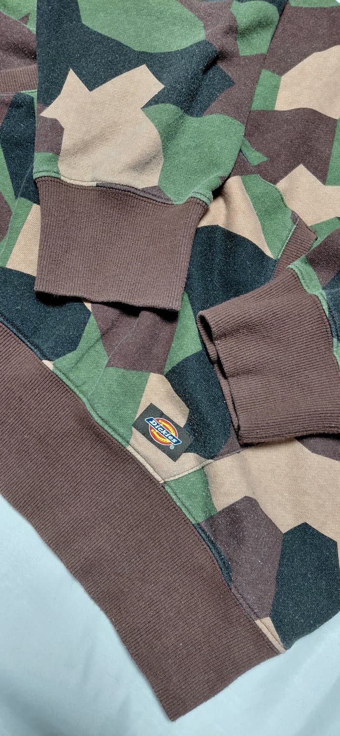 일본 Dickies 디키즈 카모 후드티 XXL (110) 상품이미지3
