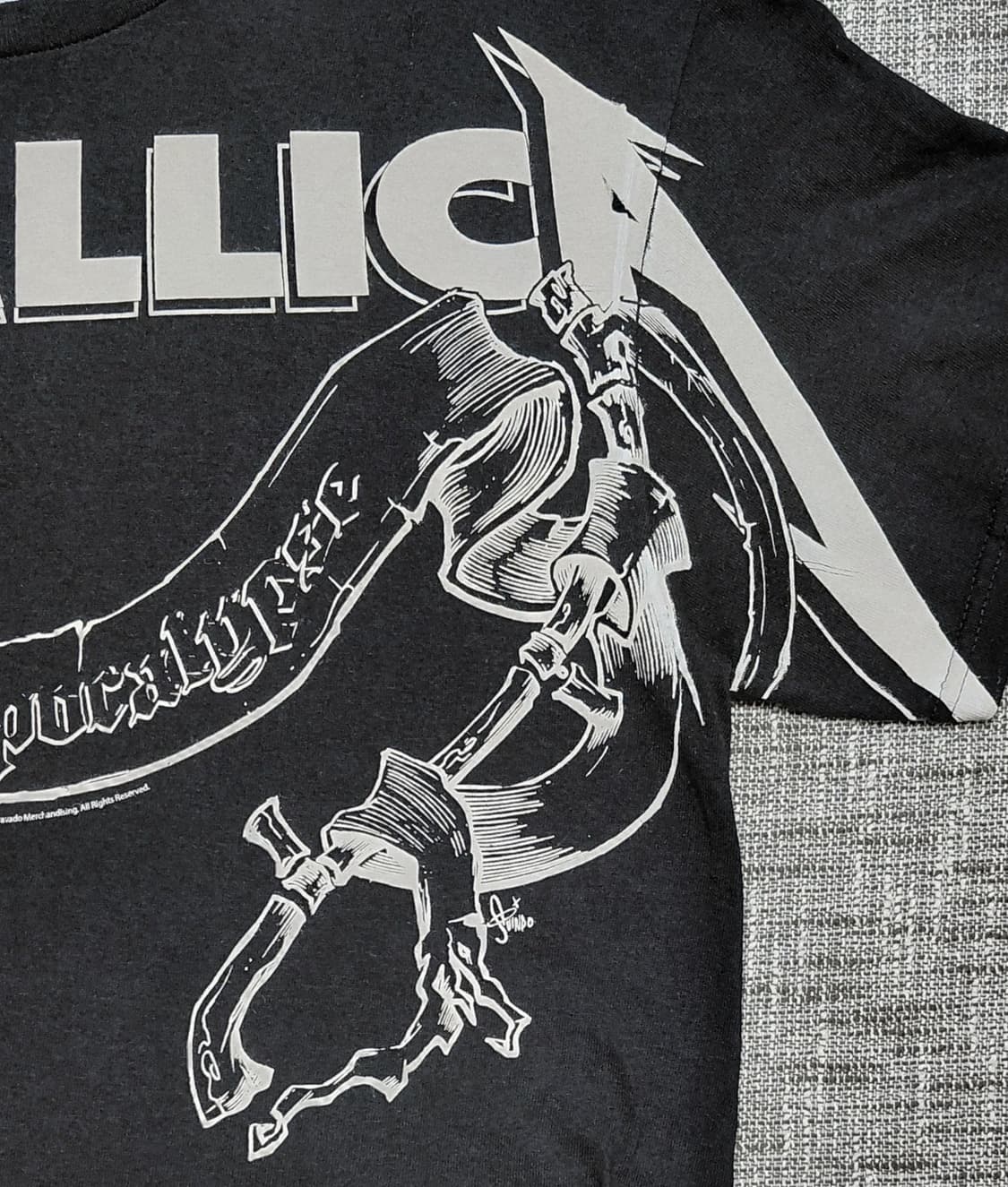 [M] 2008 메탈리카(Metallica) 오피셜 락 티셔츠 (델타) 상품이미지8