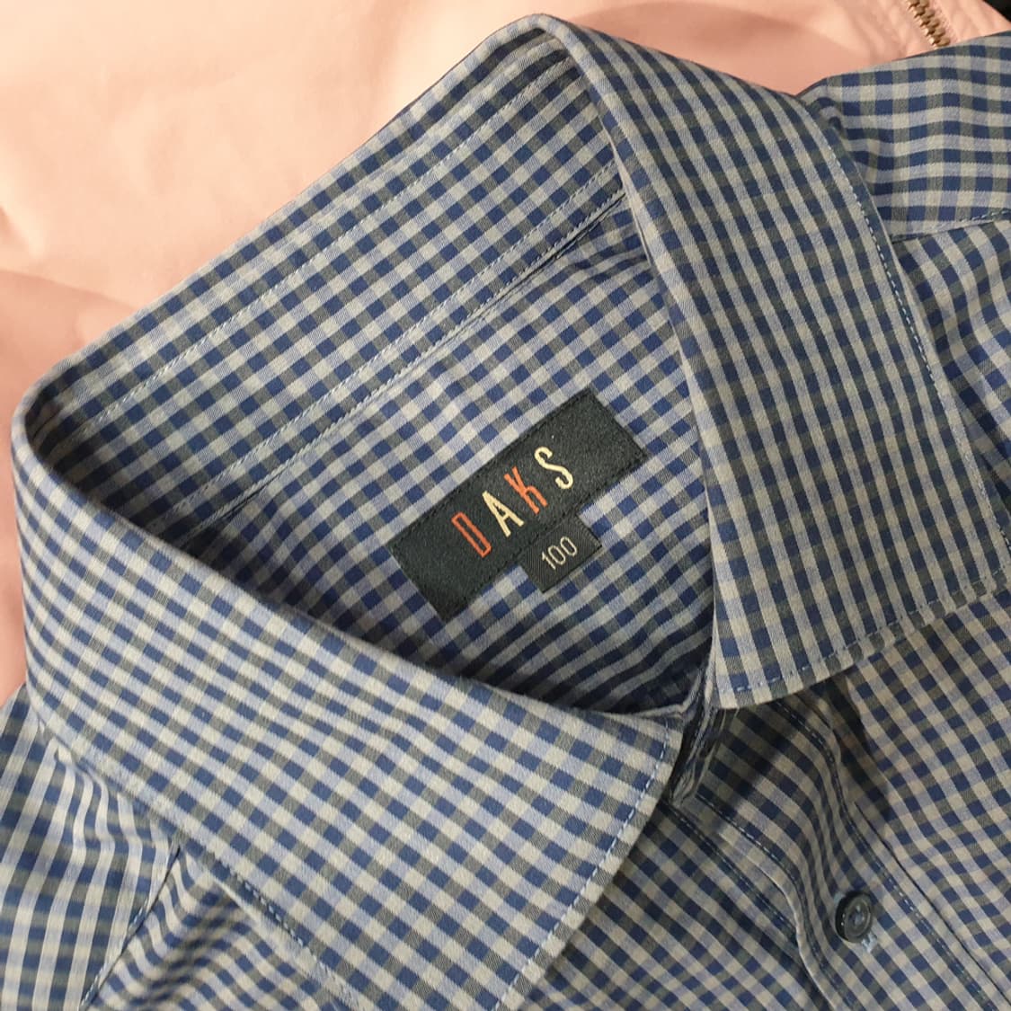 닥스 daks 남성 체크 셔츠 남방 100 상품이미지5