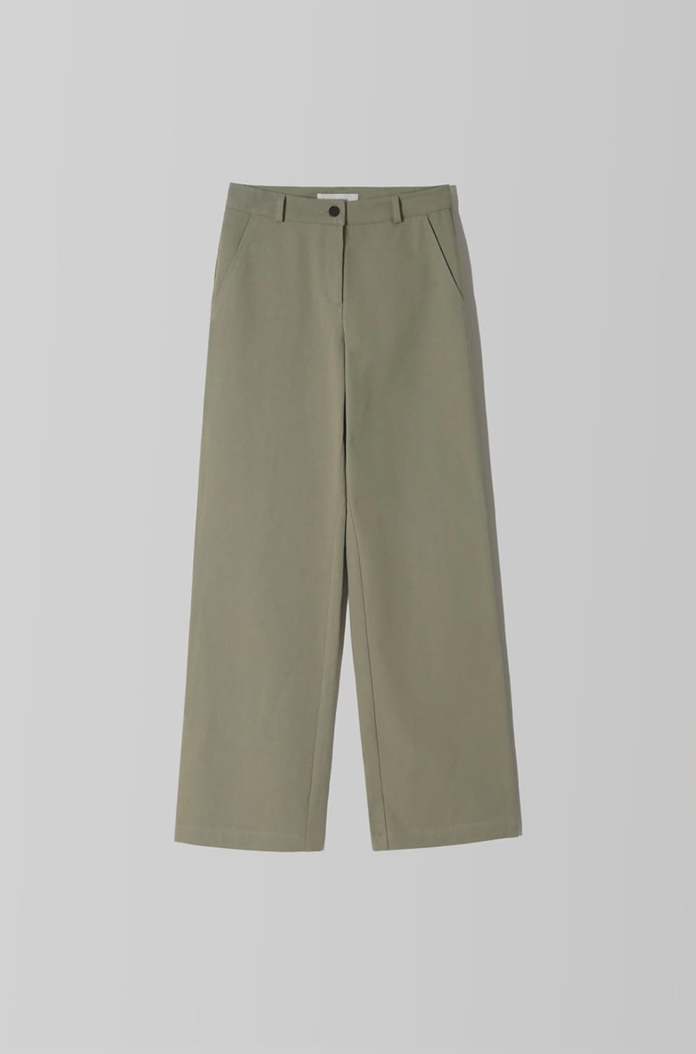  low rise cotton slacks khaki_small 상품이미지3