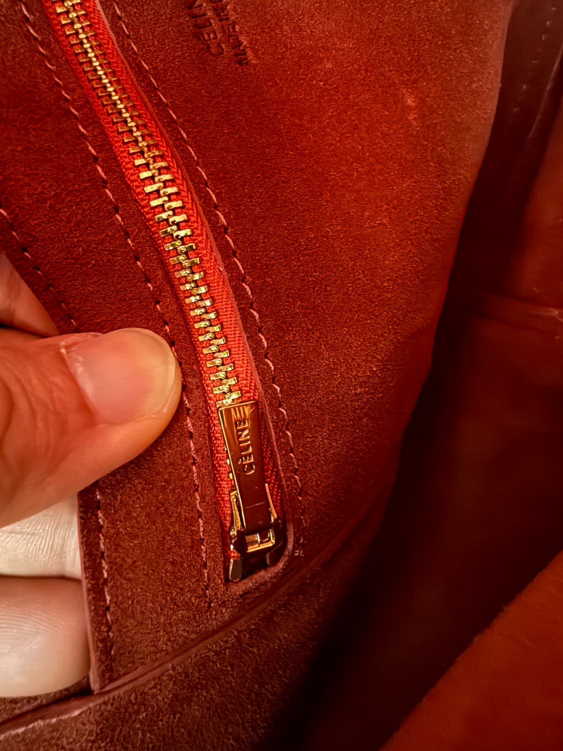 올드 셀린느(CELINE) 레더 상글 버킷 숄더백(ITALY) 상품이미지9