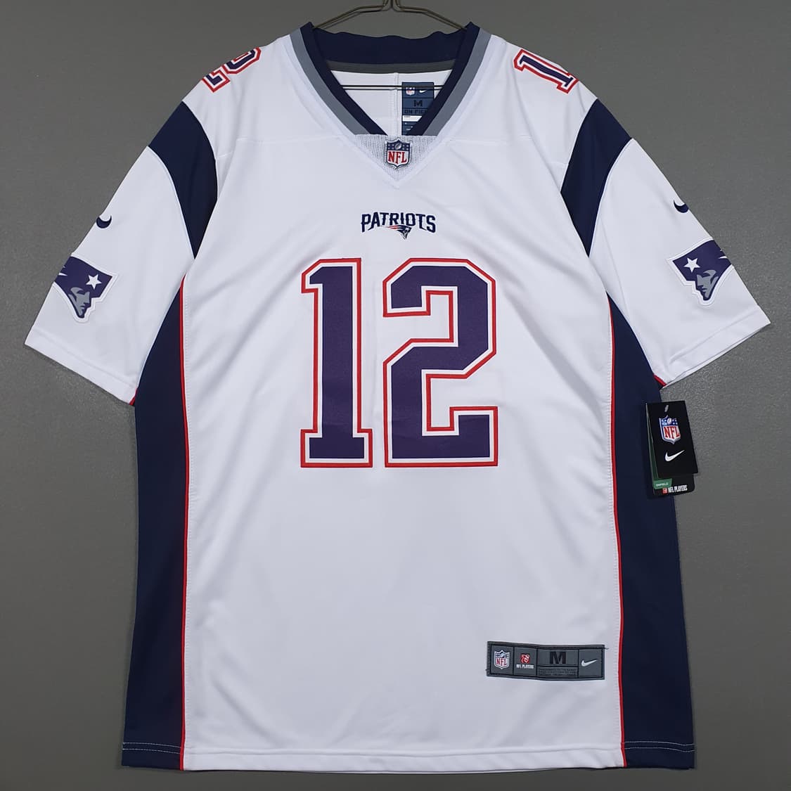 실측 XL 나이키 NFL 뉴잉글랜드 패트리어츠 톰브래디 반팔티 럭비 져지 상품이미지1