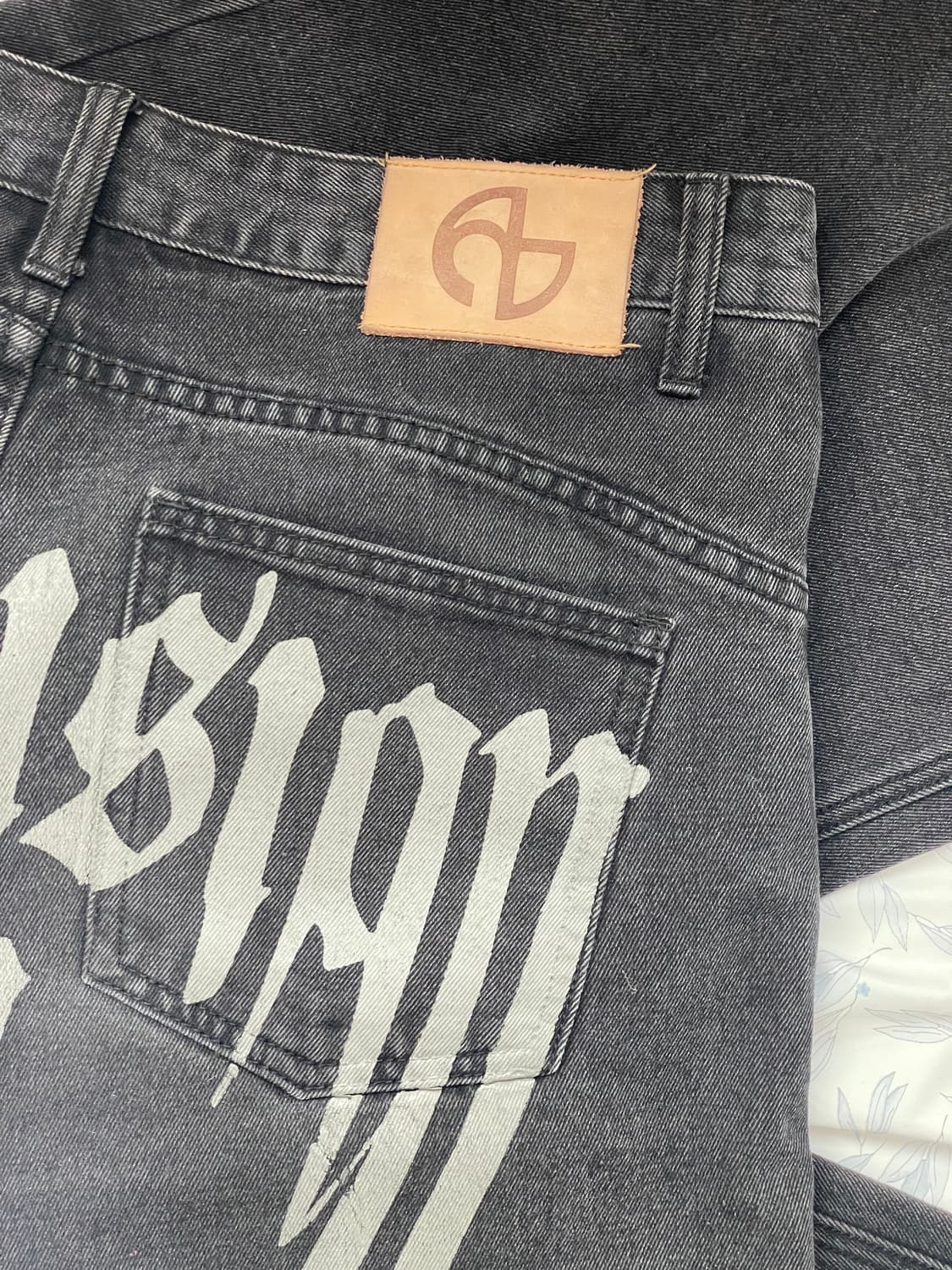 노매뉴얼 와이드 데님 팬츠 상품이미지4