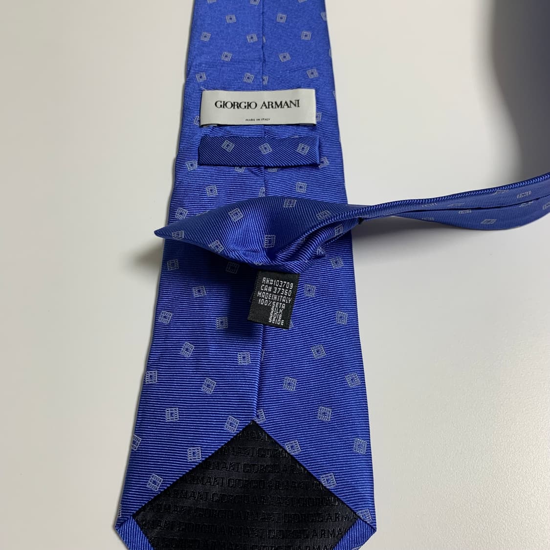 조르지오 아르마니(ARMANI) 신형라벨 100실크 이태리 명품넥타이 상품이미지7