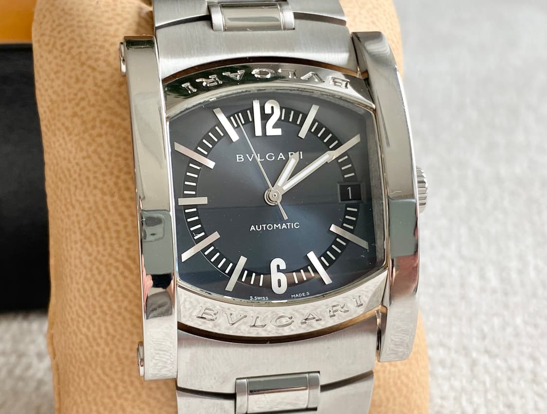 불가리 아시오마 AA44S 44mm 남성용 오토메틱 스틸 상품이미지1