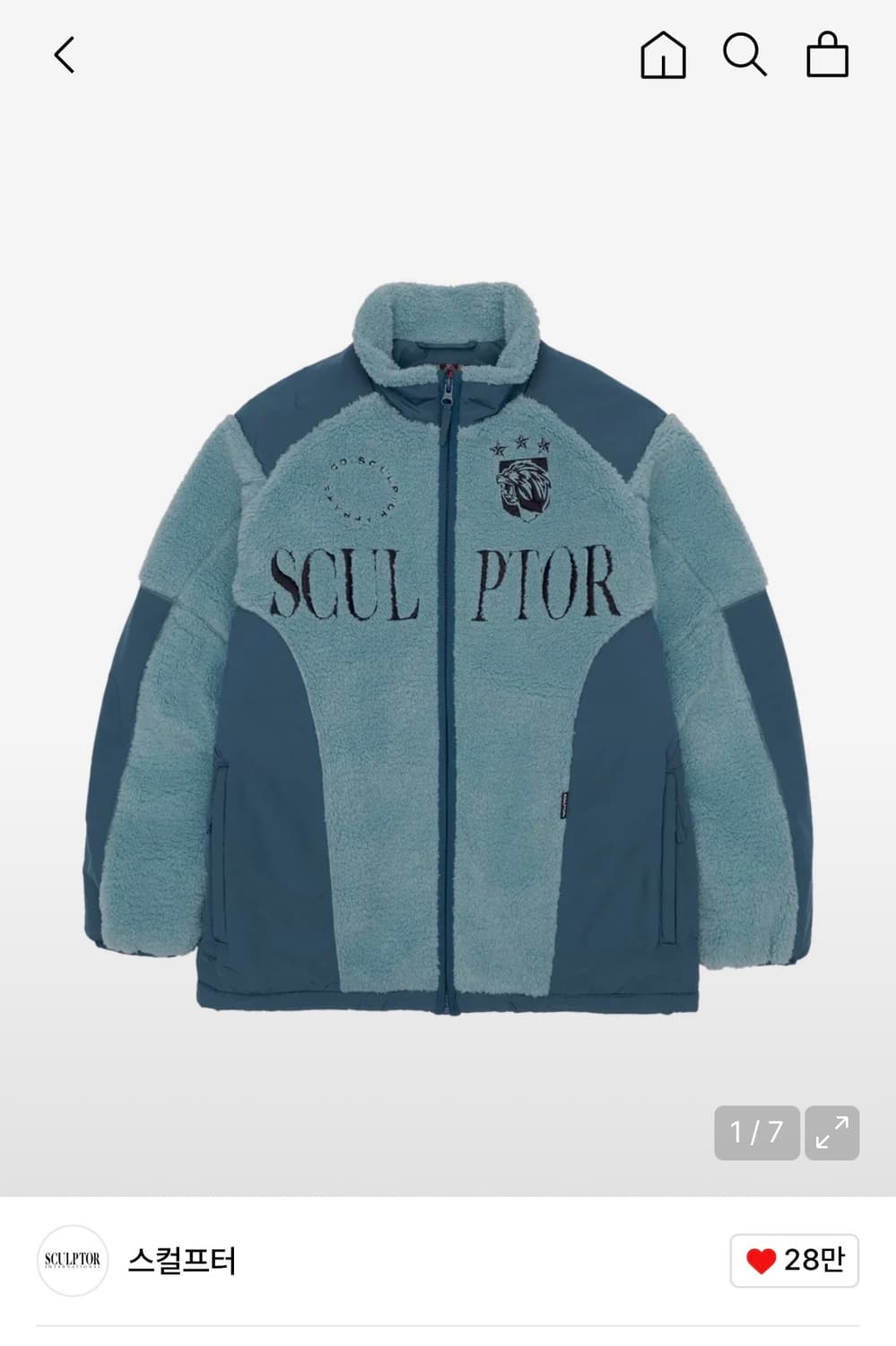 스컬프터 후리스 상품이미지2