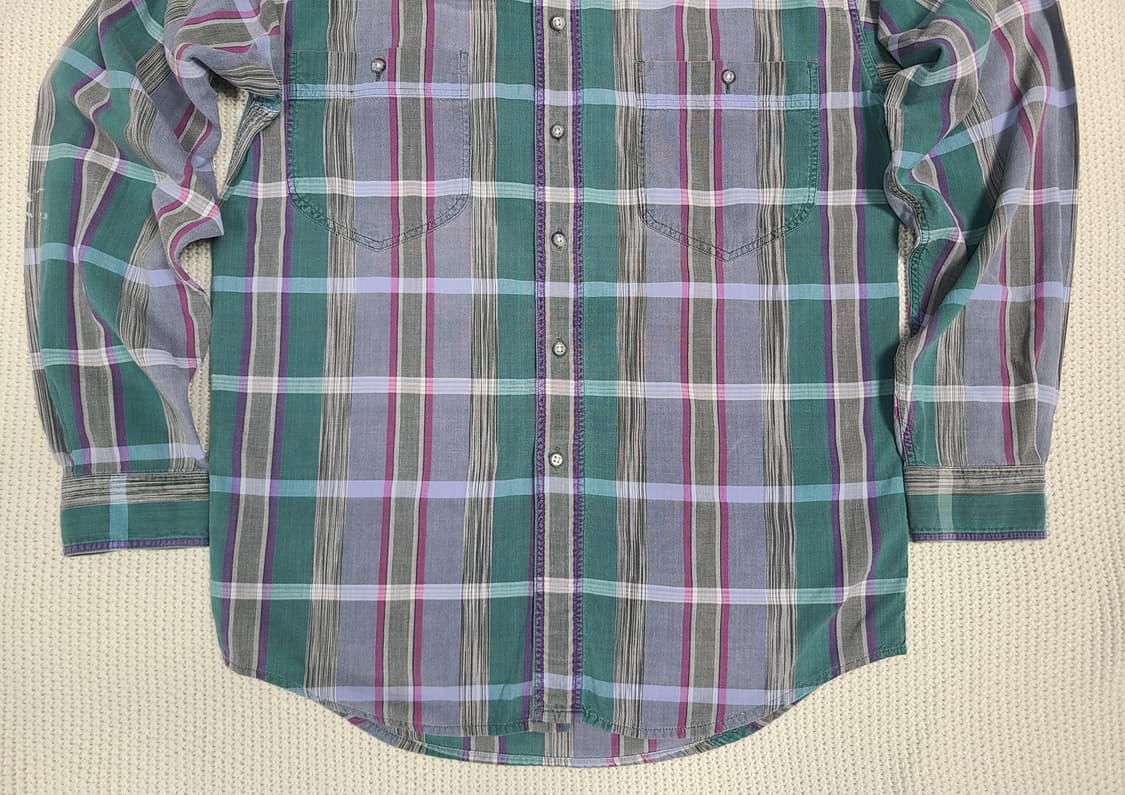 Eddie Bauer 빈티지 체크 셔츠 상품이미지4