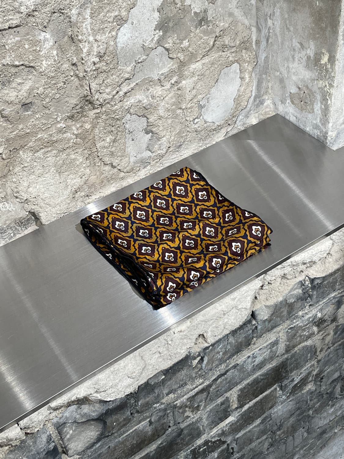 버버리 믹스 지오메트리 실크 스카프 상품이미지1