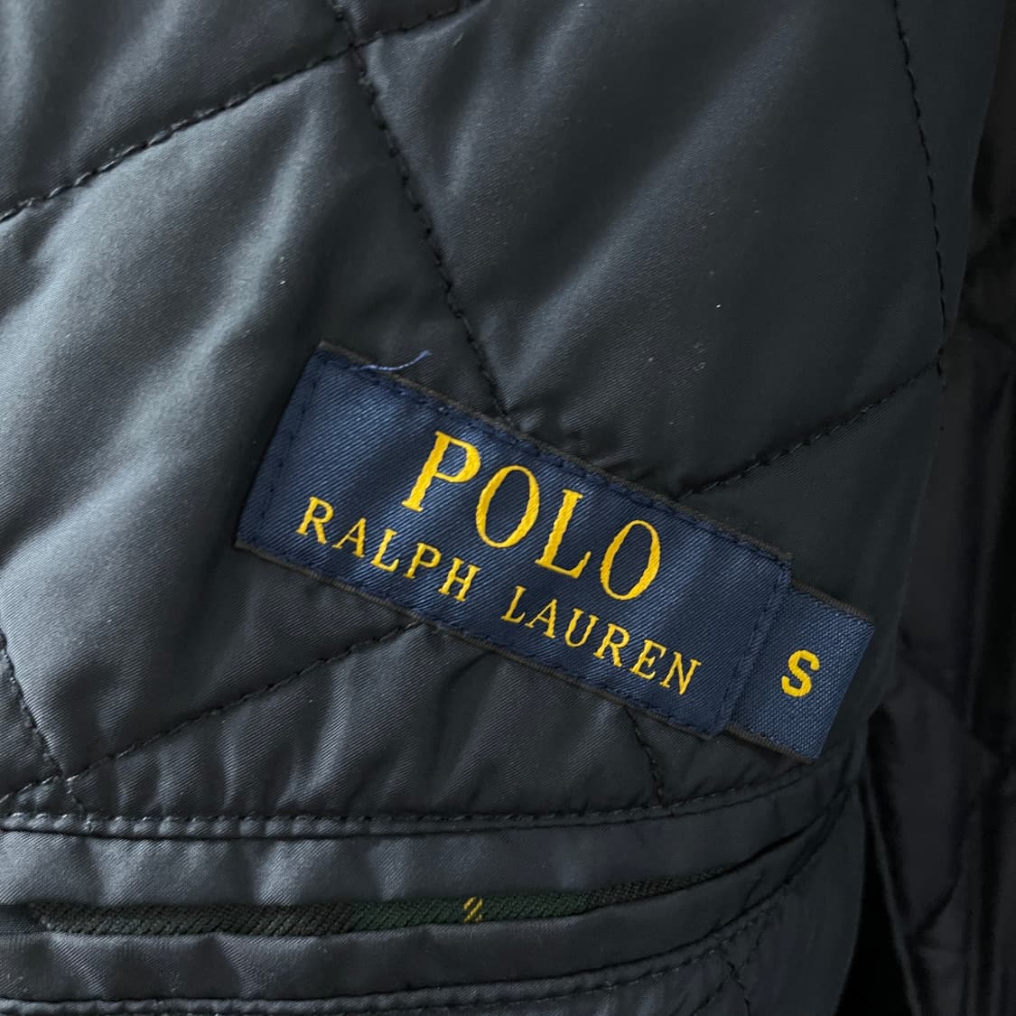 폴로 랄프로렌 퀄팅 블레이저 네이비 S 상품이미지5
