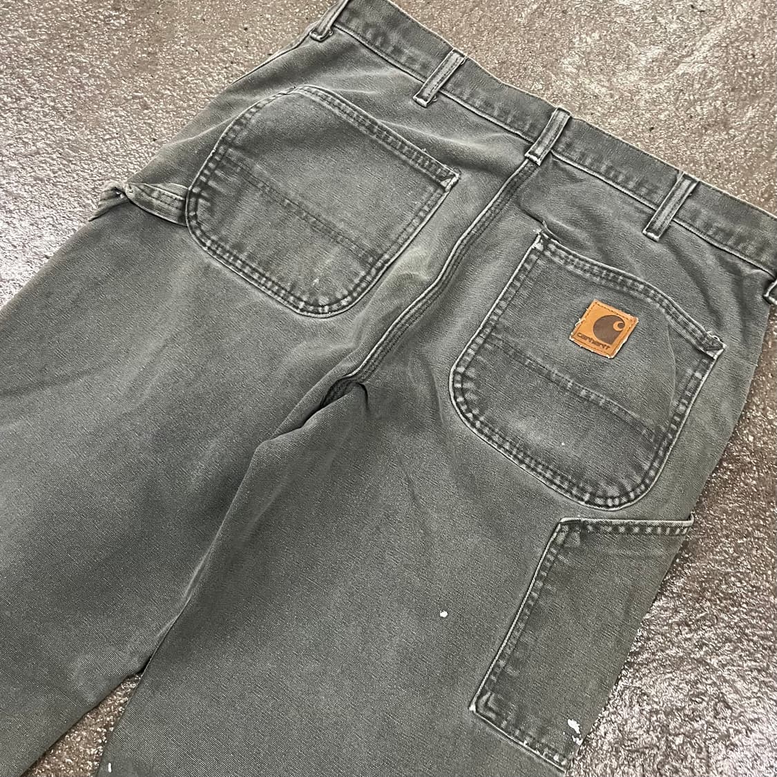 90s 칼하트 싱글니 카펜터 팬츠 (34“) 상품이미지5
