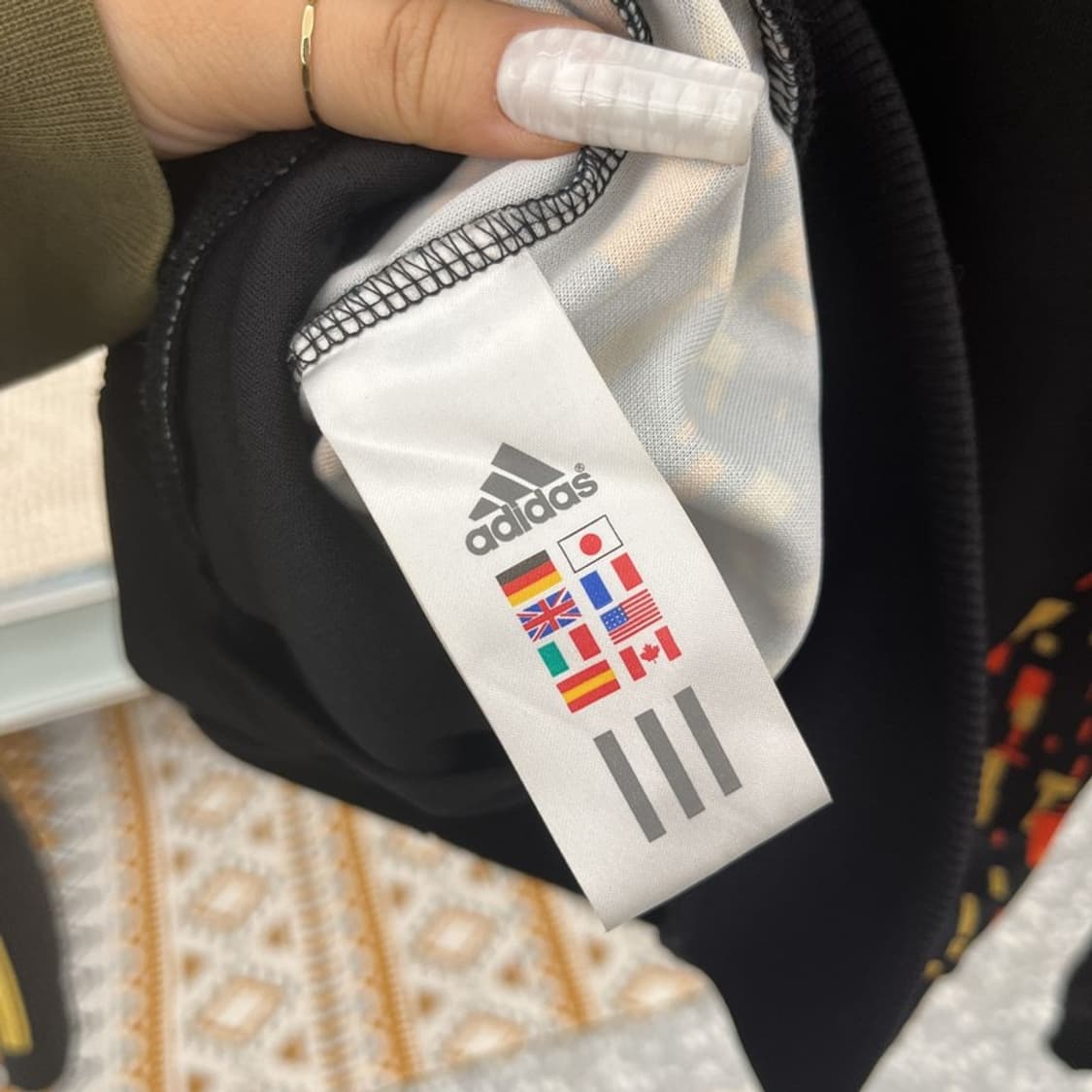 아디다스 스트릿 펑크 픽셀 그래픽 패턴 져지 집업 95 C10732 상품이미지6