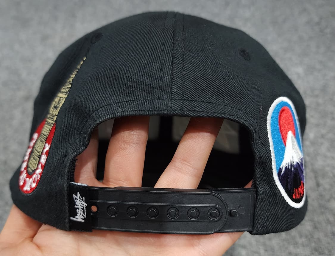 스투시 월드투어 아이콘 캡 패치 모자 상품이미지6