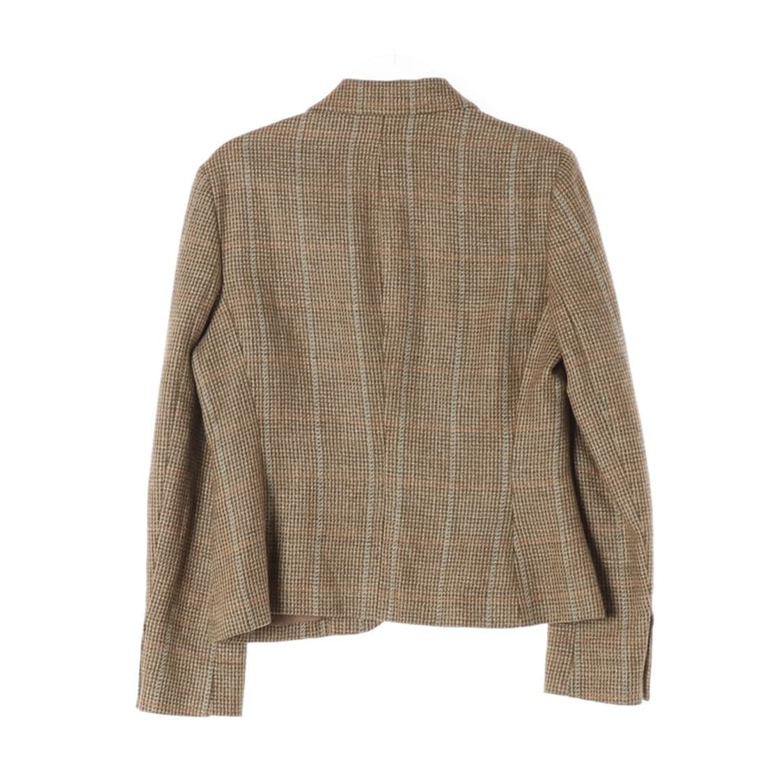 랄프로렌 린넨 실크 혼방 체크 블레이저 상품이미지3