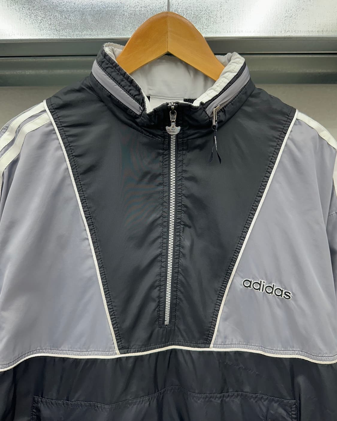 (XL)80~90'S 아디다스 반집업 바막-M796 상품이미지2