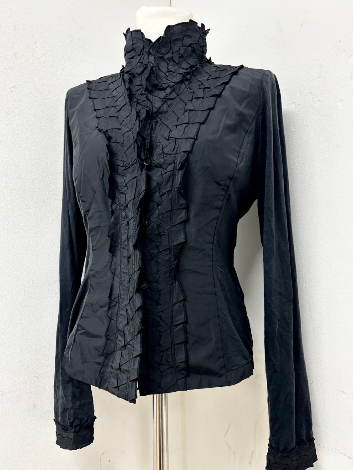 [HIROKO BIS]aesthetic Lace Shirts 상품이미지3