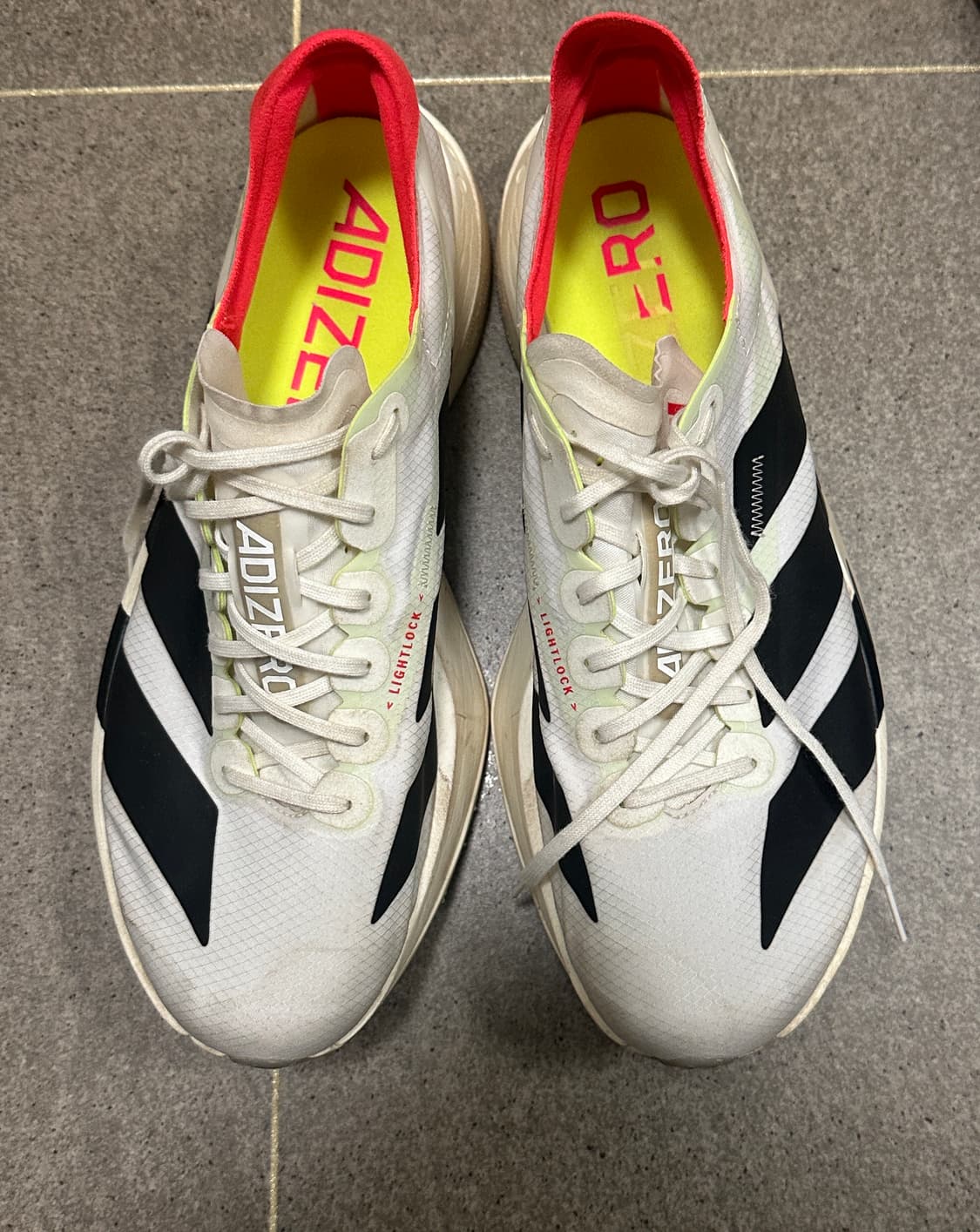 아디다스 아디제로 아디오스 프로 4 클라우드 화이트 러닝 카본화 상품이미지1