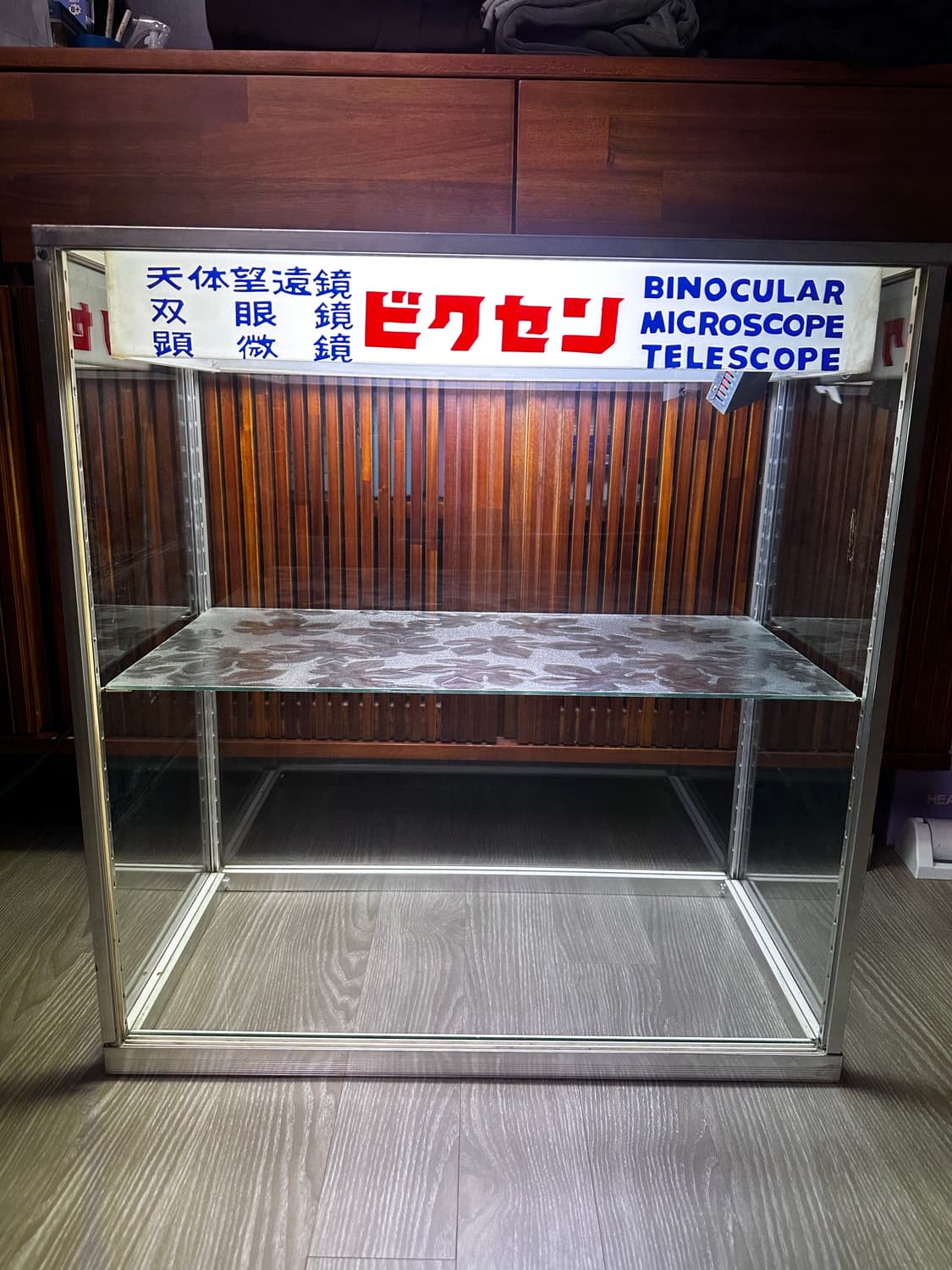 레트로 일본 간판 유리 진열장 쇼케이스  상품이미지1