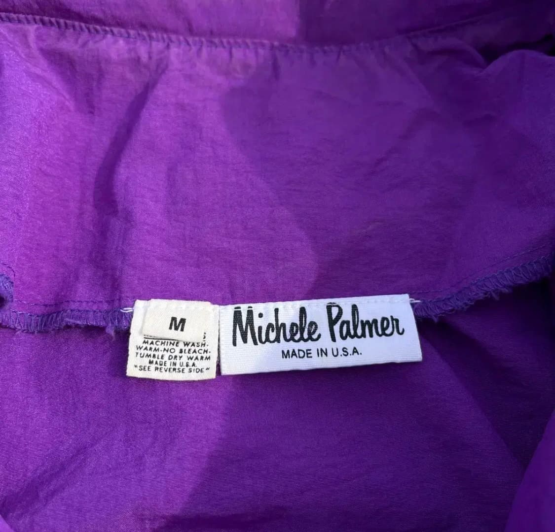 90s Michele Palmer(USA) 빈티지 바람막이(실측확인) 상품이미지4