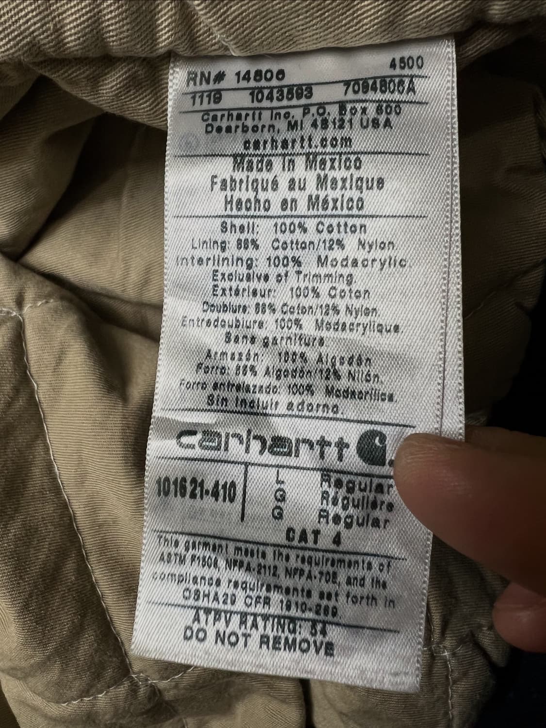 칼하트 덕액티브 자켓 상품이미지7