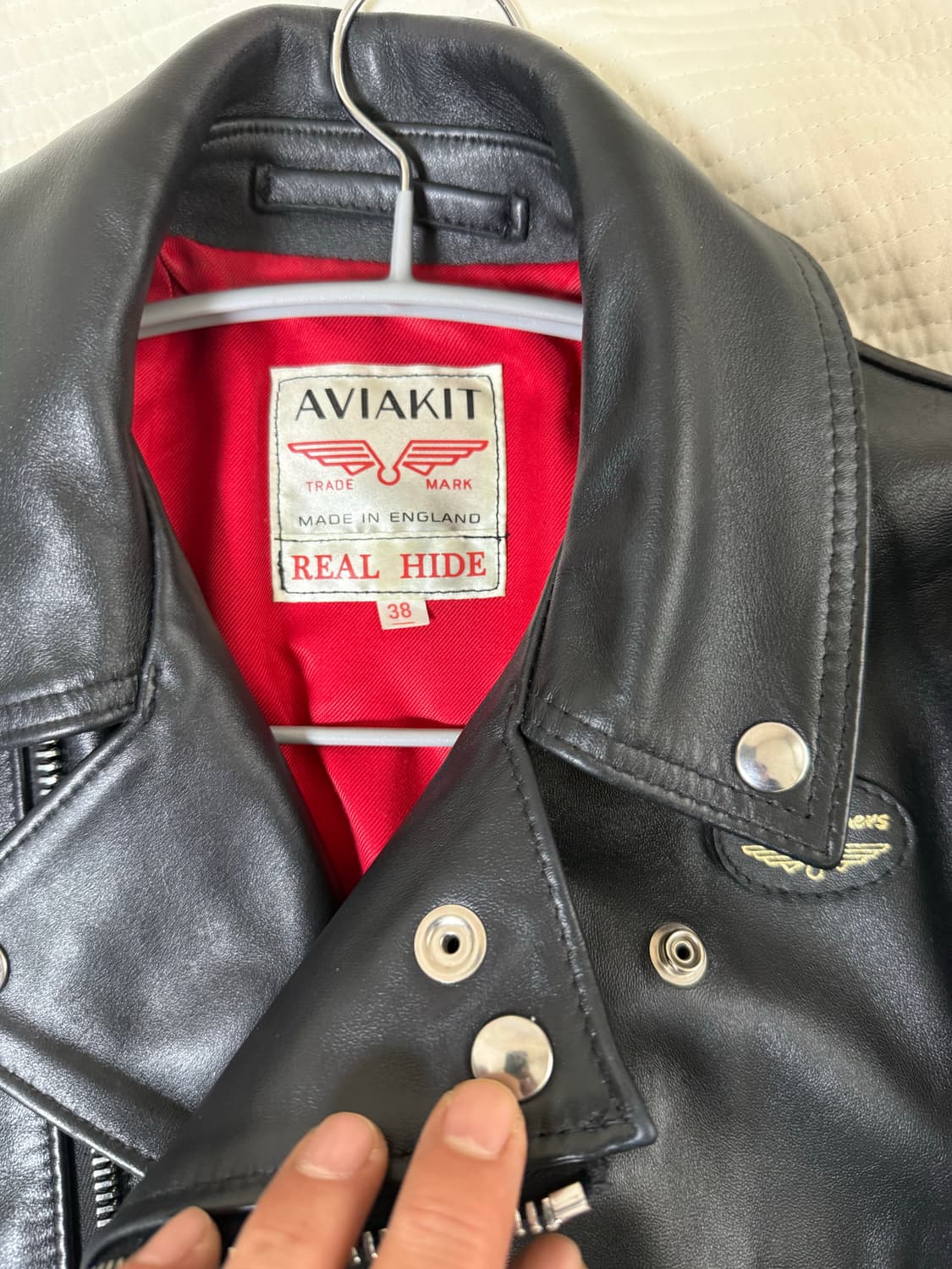 루이스레더 391t 38사이즈 horse hide 상품이미지2