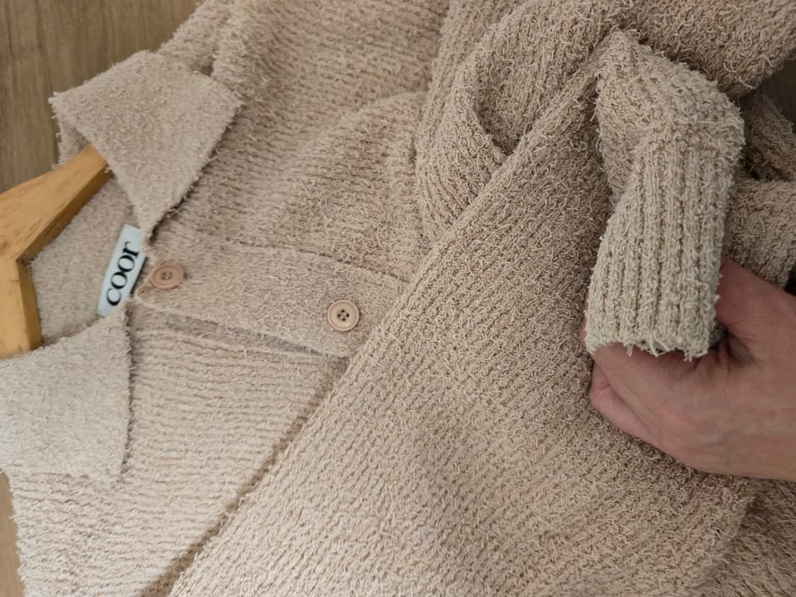 COOR 쿠어 테리가디건 (남성용) 상품이미지9