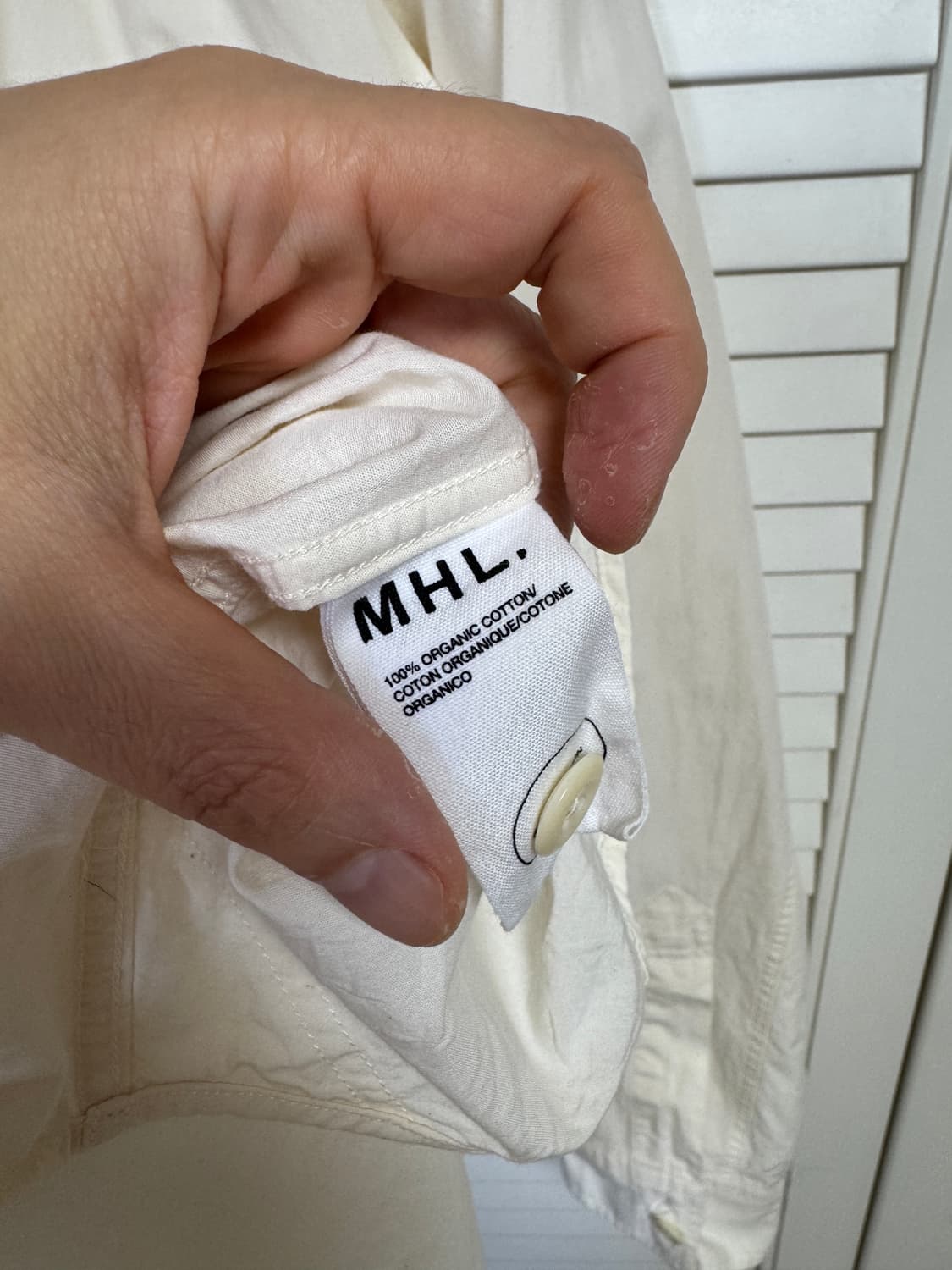 마가렛호웰 MHL 포플린 셔츠 오버핏 M 상품이미지3