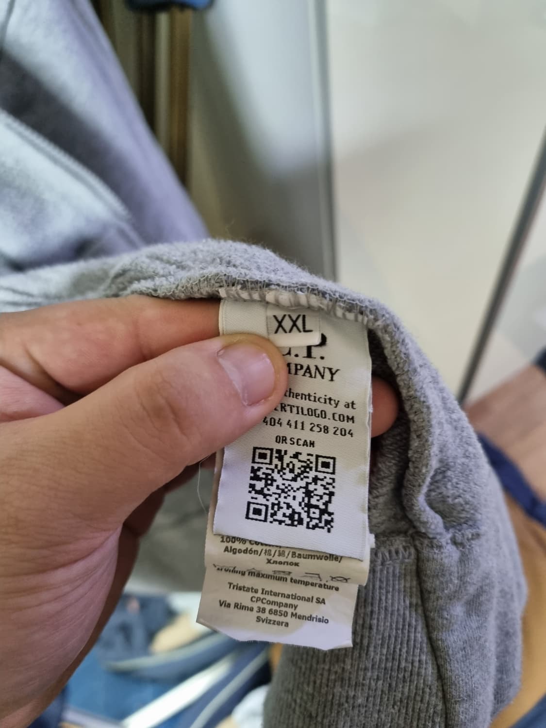 CP컴퍼니 고글 후드집업 XXL 상품이미지5