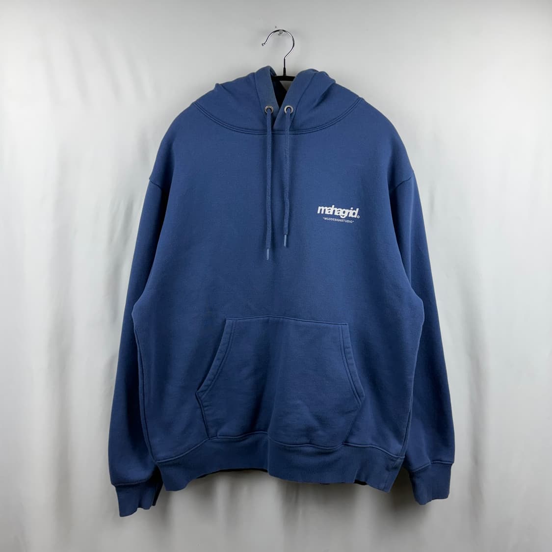 (M) 마하그리드 로고 후드 티 블루 상품이미지2