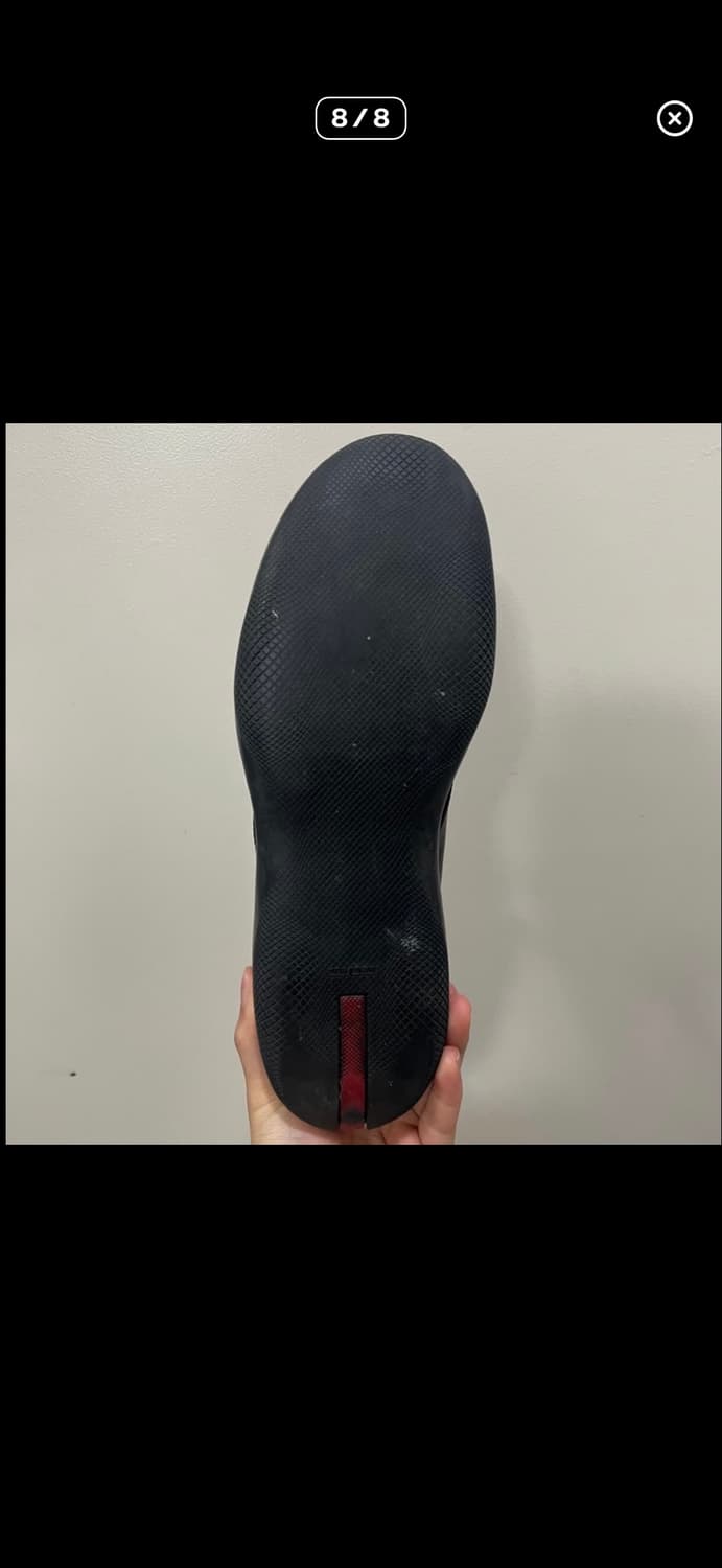 280 uk9) 프라다 스포츠 슈즈 더비 구두 상품이미지5